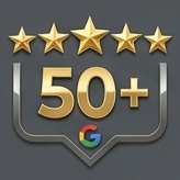 50+ Google reviews